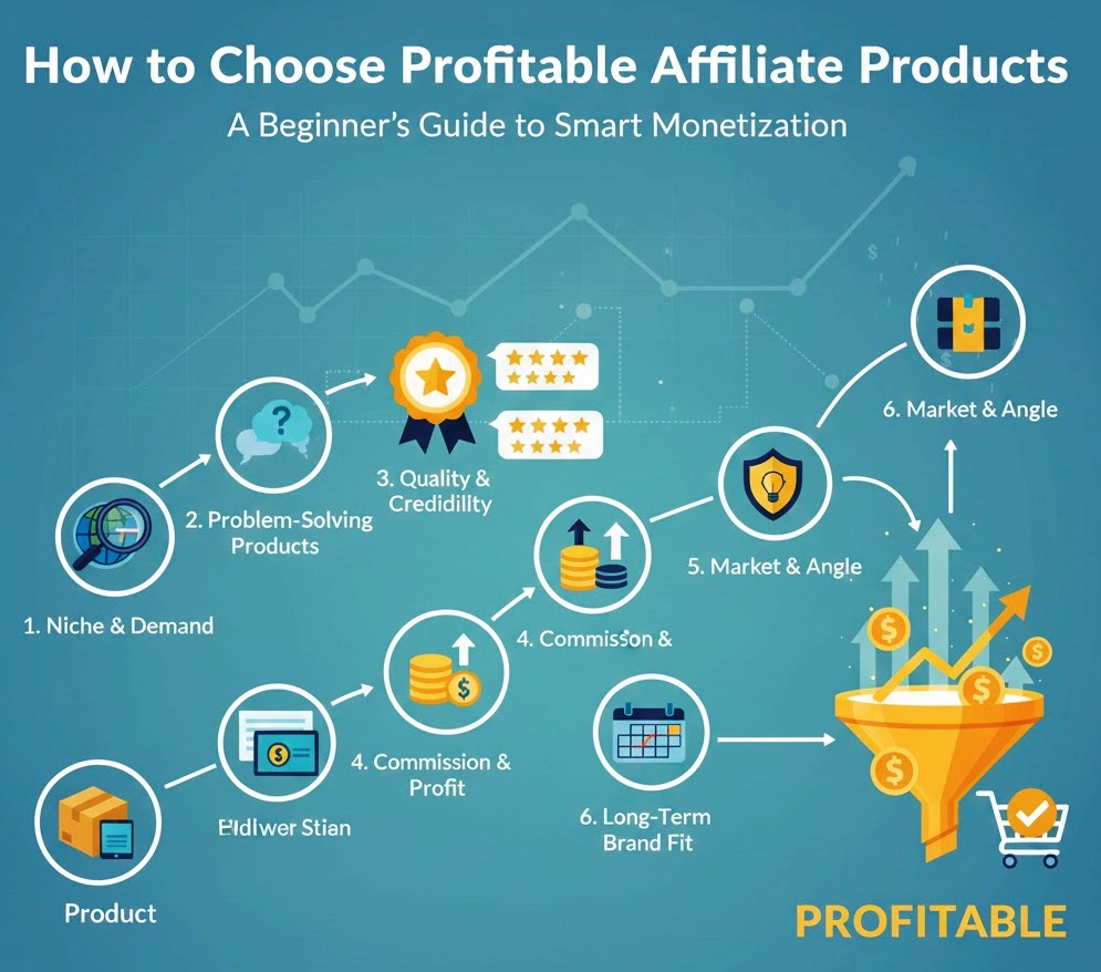 How to Choose Profitable Affiliate Products A Beginner’s Guide to Smart Monetization