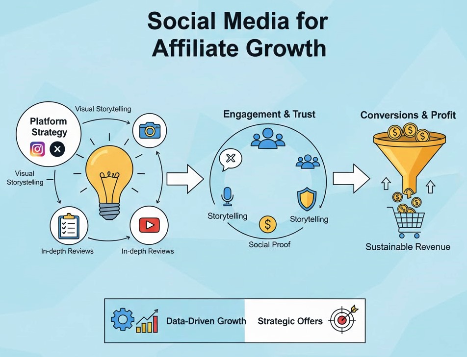 How to Use Social Media to Grow an Affiliate Business: Strategic Approaches for Sustainable Results